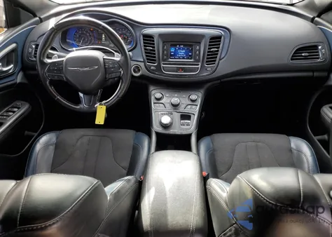 2016 Chrysler 200 S from USA, damaged, VIN 1C3CCCBG5GN111290